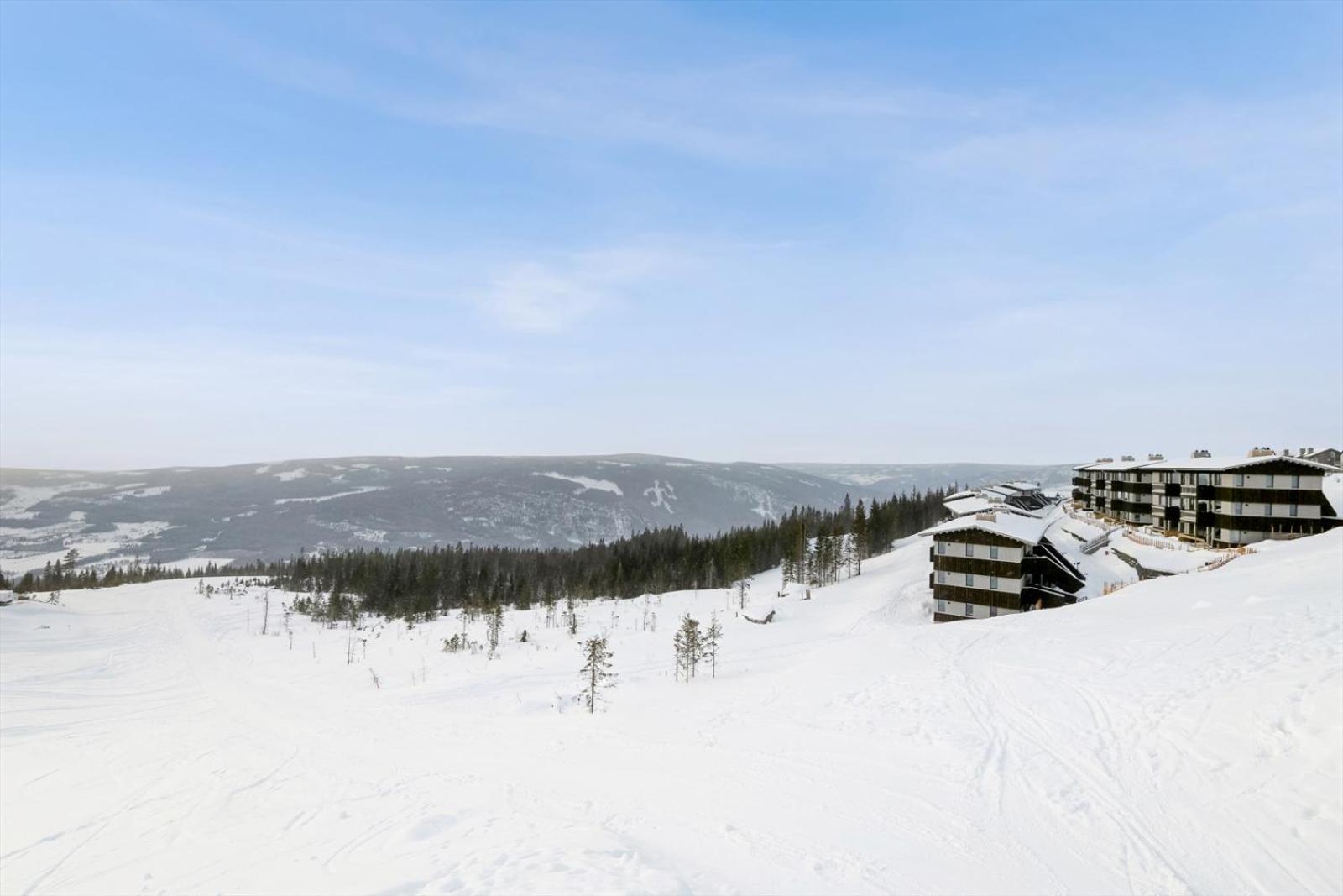Hafjell Front 8Pers, Ski In/Out. Downhill Bike 外观 照片